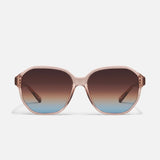 QUAY Guess Again Sunnies In Brown Blue - Infinity Raine