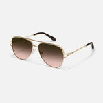 QUAY Accessories - Sunglasses QUAY High Key West In Gold 9343963103861