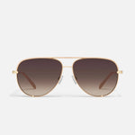 QUAY High Profile Sunnies In Chamomile - Infinity Raine