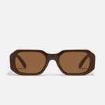 QUAY Accessories - Sunglasses QUAY Hyped Up Sunnies In Coffee Tort 9343963102222