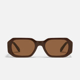 QUAY Accessories - Sunglasses QUAY Hyped Up Sunnies In Coffee Tort 9343963102222