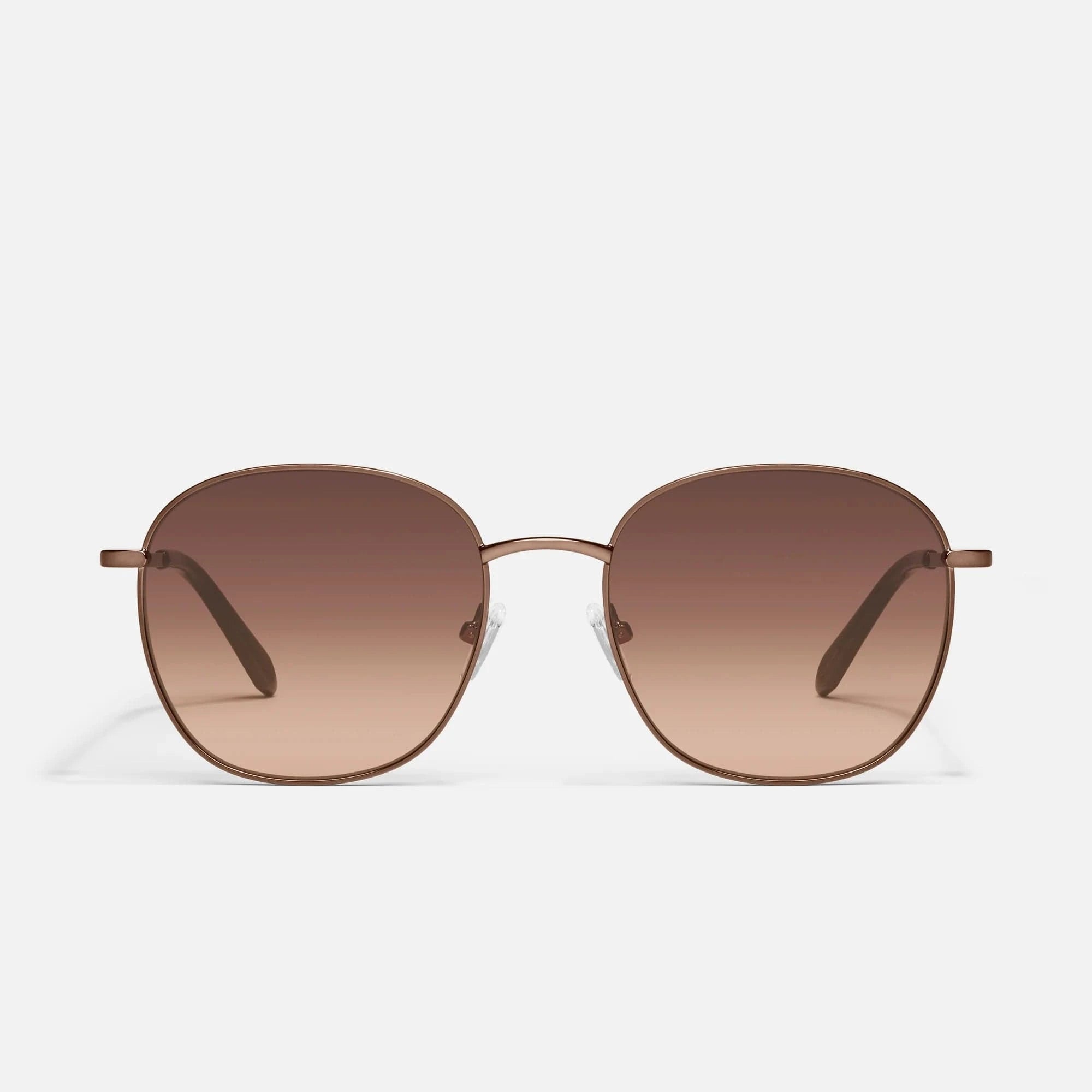 QUAY Jezabell Sunnies In Chocolate - Infinity Raine