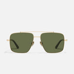 QUAY Level Out Green Sunnies - Infinity Raine