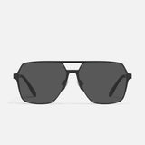 QUAY Backstage Pass Black Sunnies - Infinity Raine