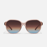 QUAY Guess Again Sunnies In Brown Blue - Infinity Raine