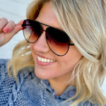 QUAY High Key Extra Large Sunnies - Infinity Raine