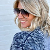 QUAY High Key Extra Large Sunnies - Infinity Raine