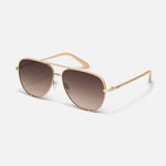 QUAY High Profile Sunnies In Chamomile - Infinity Raine