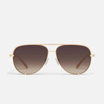 QUAY High Profile Sunnies In Chamomile - Infinity Raine