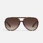 QUAY High Profile Sunnies In Dark Tort - Infinity Raine