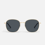 QUAY Jezabell Sunnies In Gold Smoke - Infinity Raine