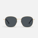 QUAY Jezabell Sunnies In Gold Smoke - Infinity Raine