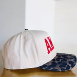 Amen Leopard Vintage Hat In Red - Infinity Raine