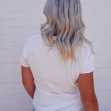 Heavy Metal Band Tee In White - Infinity Raine