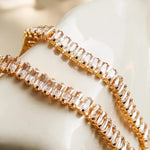 Rhodes 18K Gold Non-Tarnish Glam Cz Bracelet - Infinity Raine