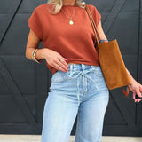 Risen High Rise Wide Jeans With Waist String Details In Light - Infinity Raine