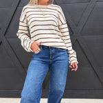 Risen Slouchy Wide Leg Jeans In Dark - Infinity Raine