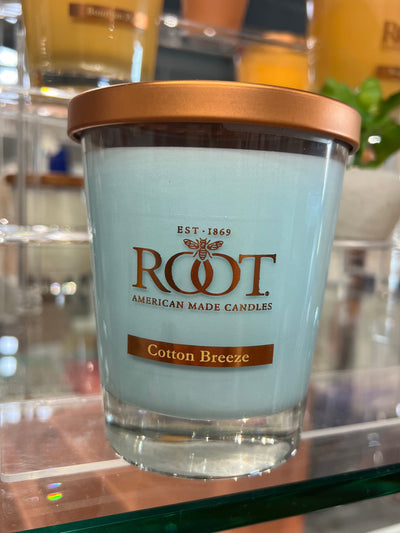 Large Veriglass Root Candle-Cotton Breeze - Infinity Raine
