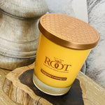Large Veriglass Root Candle-Tangerine Lemongrass - Infinity Raine