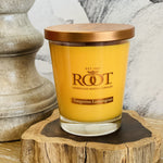 Large Veriglass Root Candle-Tangerine Lemongrass - Infinity Raine