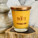 Large Veriglass Root Candle-Tangerine Lemongrass - Infinity Raine