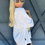 Saddle Up Tee In White - Infinity Raine