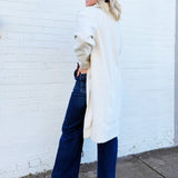 SADIE & SAGE Outerwear - Jackets & Coats Out Of Town Coat In Ivory