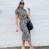 Analogue Floral Midi Skirt In Black - Infinity Raine