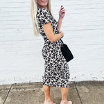 Analogue Floral Cropped Blouse In Black - Infinity Raine