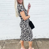 Analogue Floral Cropped Blouse In Black - Infinity Raine