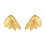 Sahira Beatrice Statement Earrings-Gold - Infinity Raine
