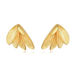 Sahira Beatrice Statement Earrings-Gold - Infinity Raine