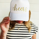 Cheers Trucker Hat-White - Infinity Raine