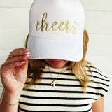 Cheers Trucker Hat-White - Infinity Raine
