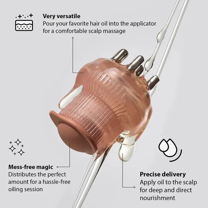 Scalp & Hair Oil Applicator Terracotta - Infinity Raine