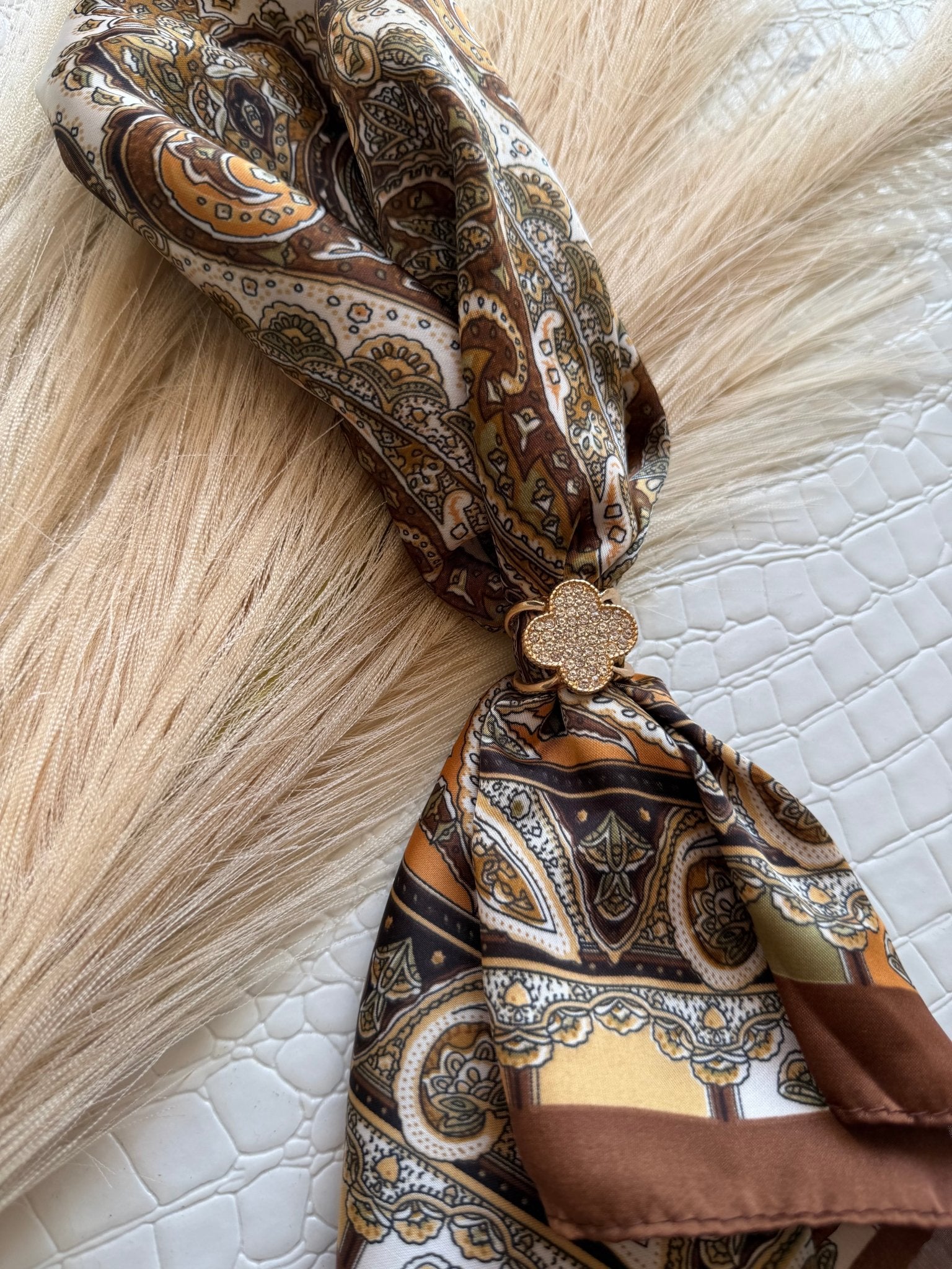 Scarf Charms Slider Ring - Infinity Raine