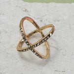 Scarf Charms Slider Ring - Infinity Raine