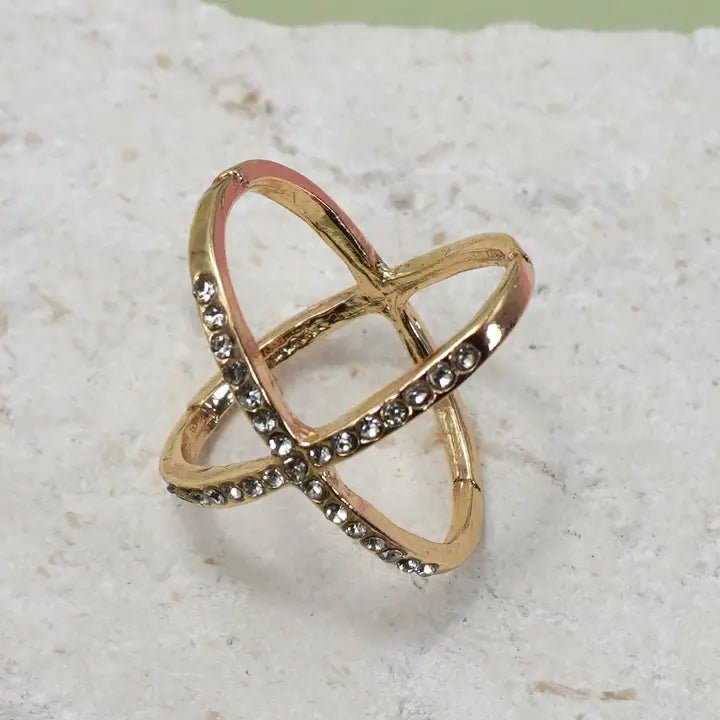 Scarf Charms Slider Ring - Infinity Raine
