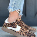 Leopard Print Gum Sole Sneakers - Infinity Raine
