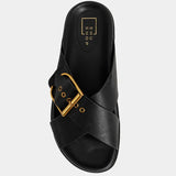 Shu Shop BARB Sandals In Black - Infinity Raine