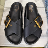 Shu Shop BARB Sandals In Black - Infinity Raine