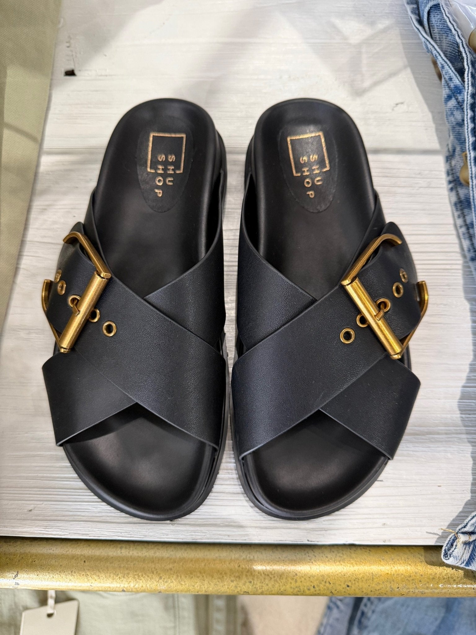 Shu Shop BARB Sandals In Black - Infinity Raine