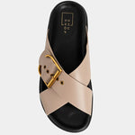 Shu Shop BARB Sandals In Taupe - Infinity Raine