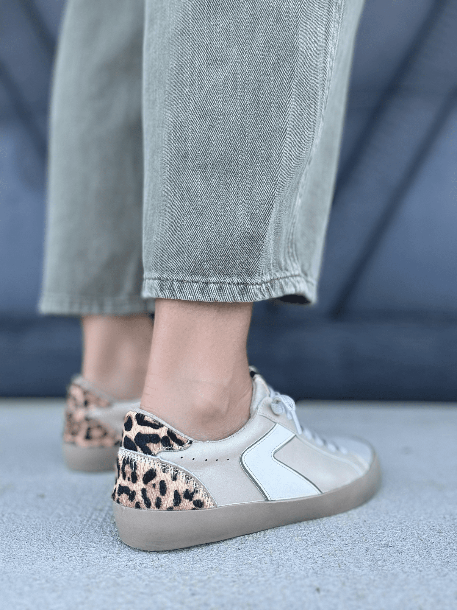 Shu Shop Robbie Sneaker In Leopard Hair - Infinity Raine