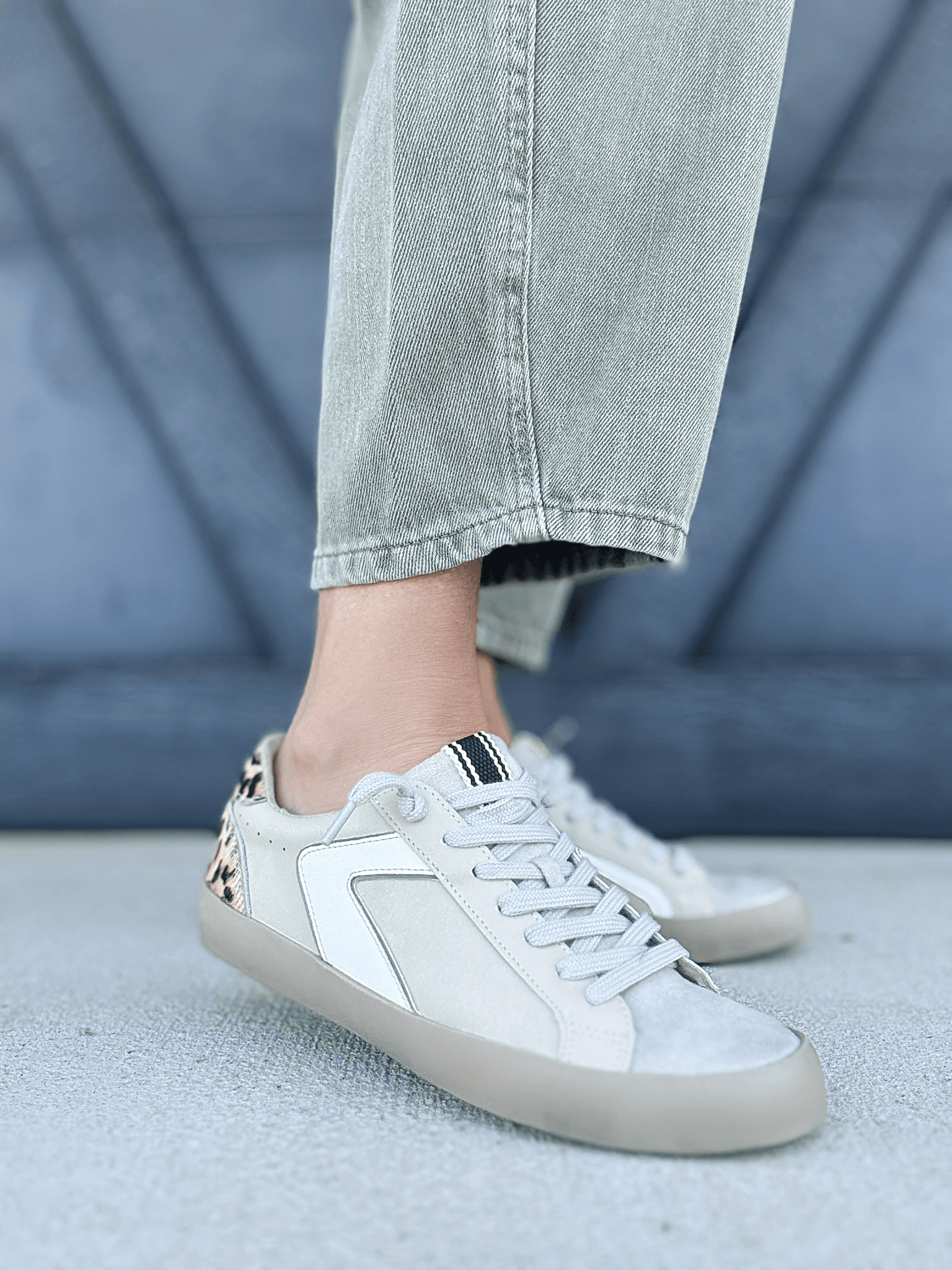 Shu Shop Robbie Sneaker In Leopard Hair - Infinity Raine