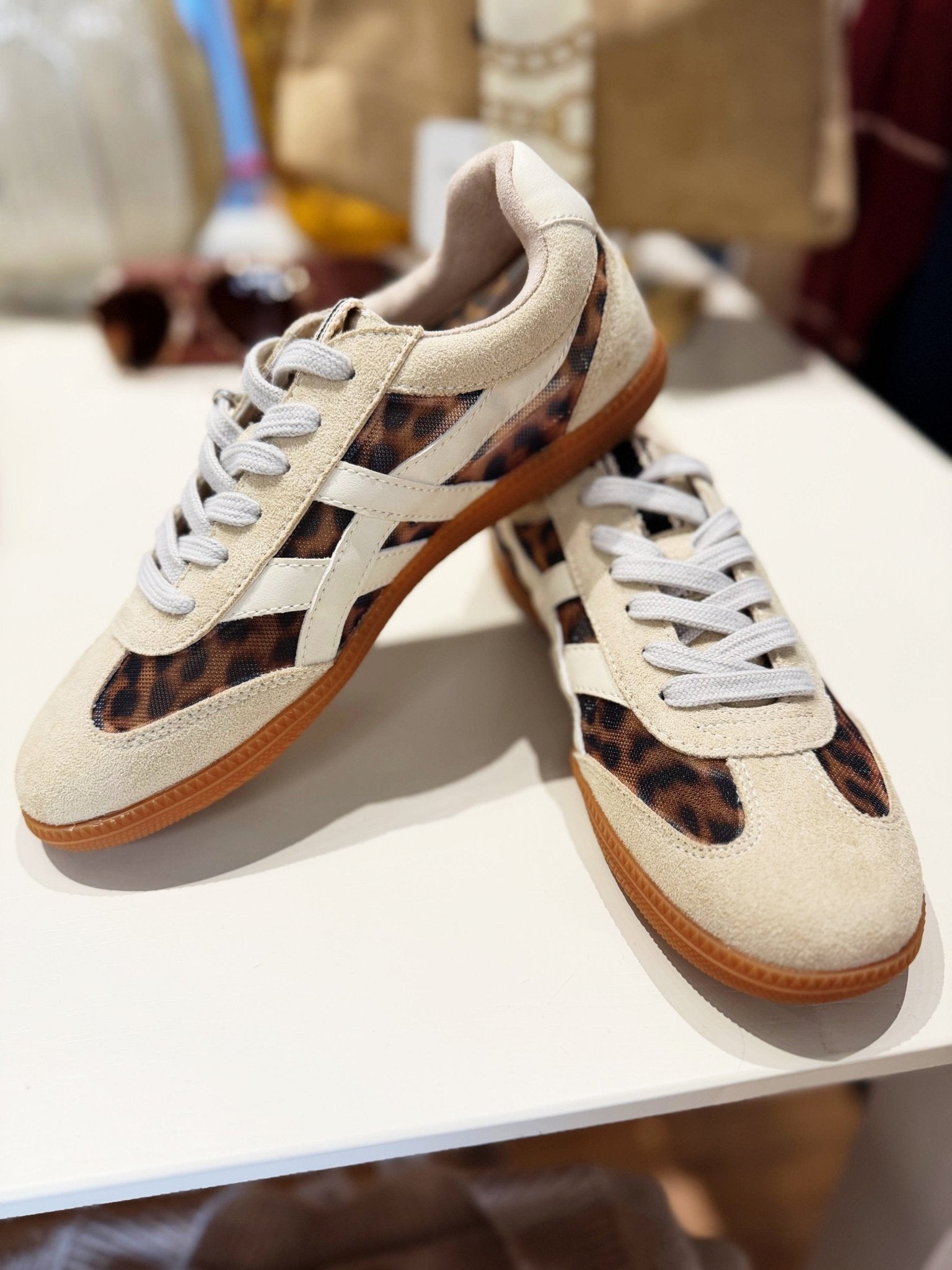 Shu Shop Sasha Leopard Mesh Sneakers - Infinity Raine