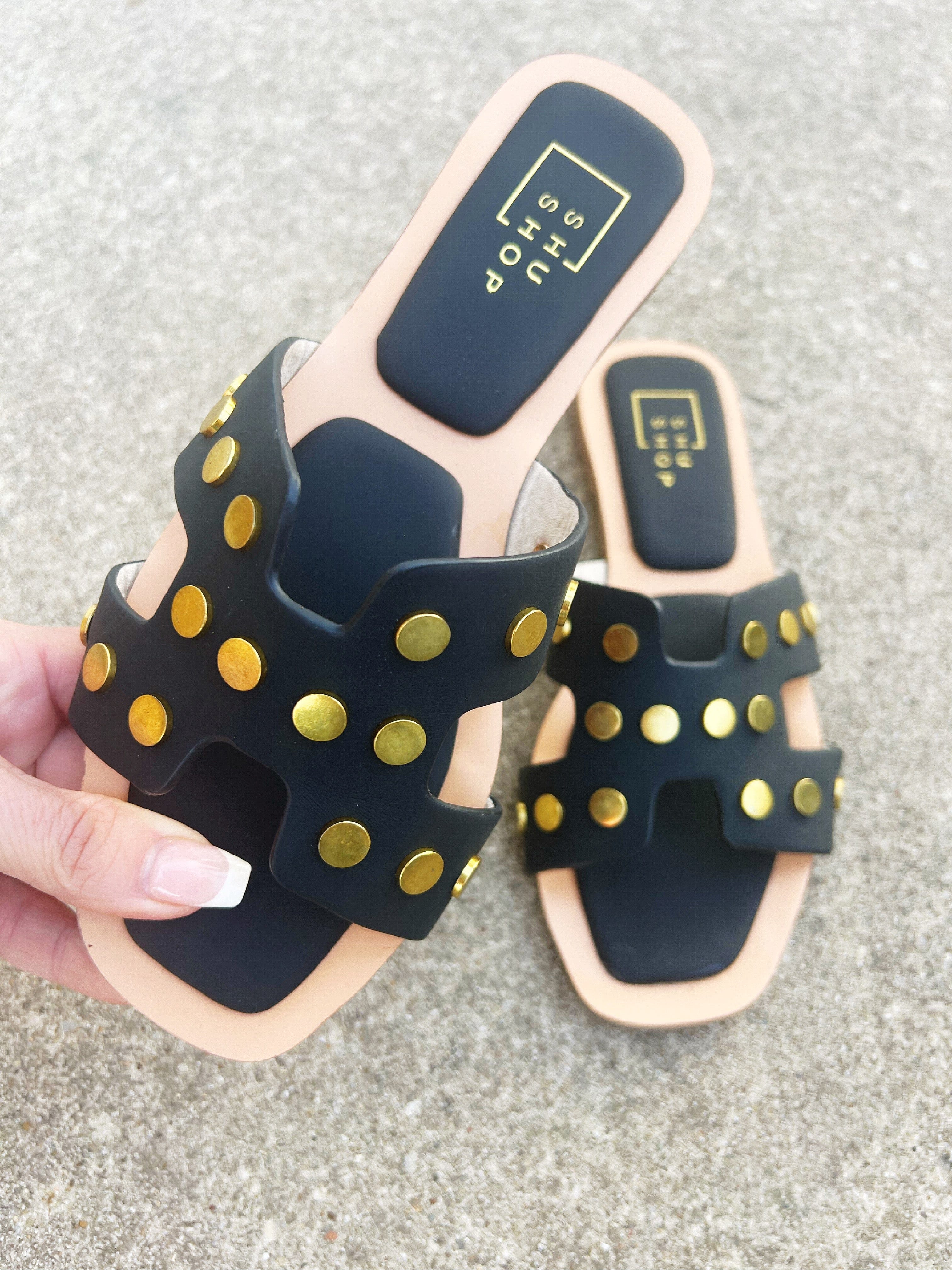 Shu Shop Donatella Sandals In Black - Infinity Raine