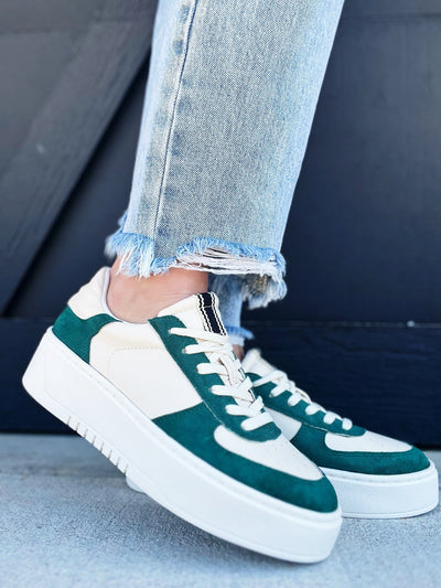 Shu Shop Shirley Sneaker-Forest Green - Infinity Raine