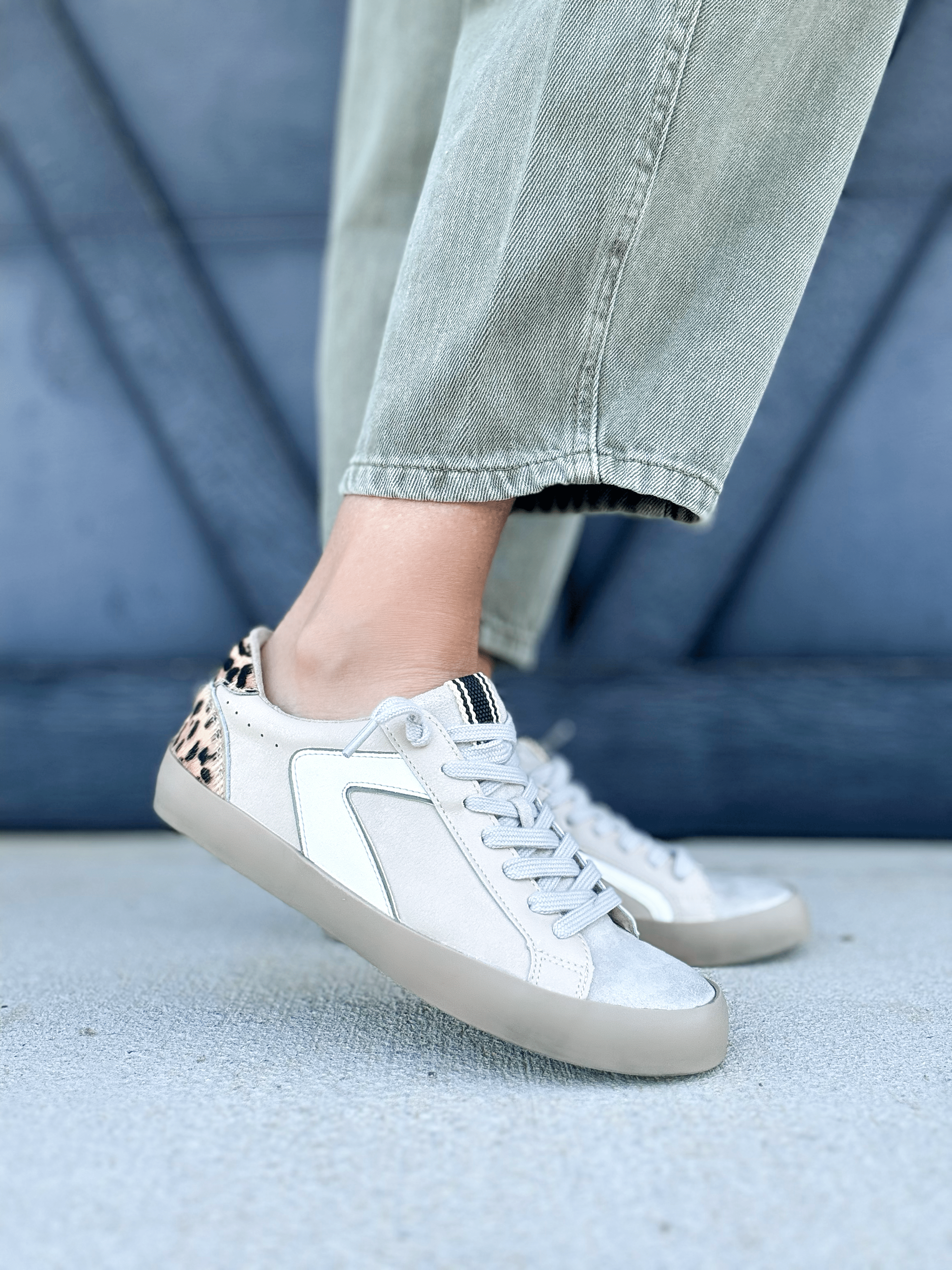 Shu Shop Robbie Sneaker In Leopard Hair - Infinity Raine