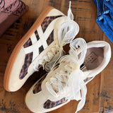 Shu Shop Shoes - Sneakers Shu Shop Sasha Leopard Mesh Sneakers